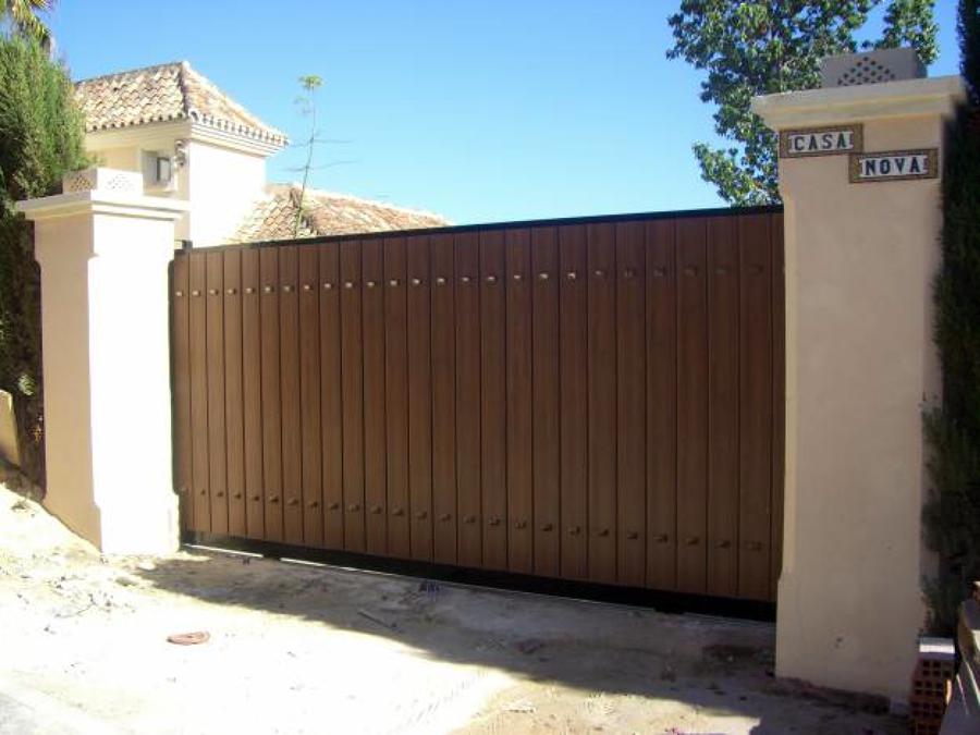 Corredera de madera