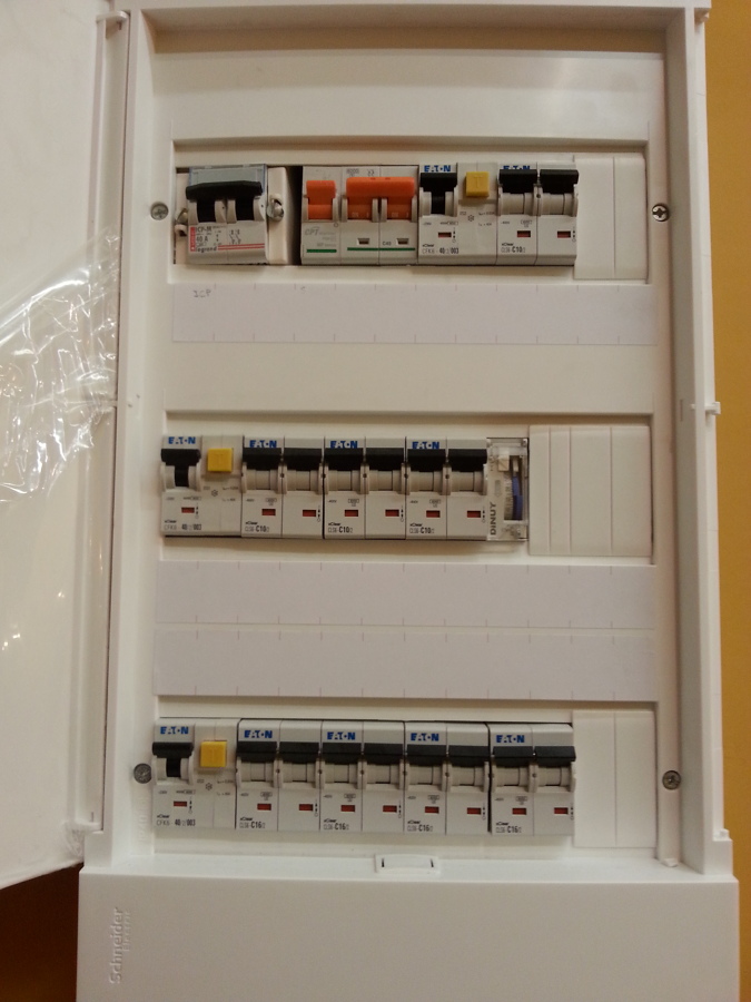 cuadro eléctrico nueva instalación