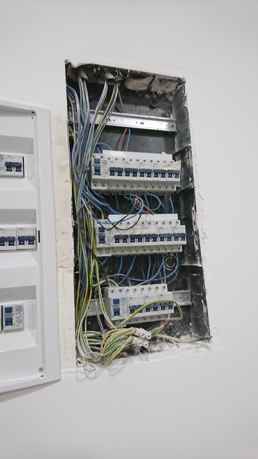 Cuadro eléctrico para uso comercial