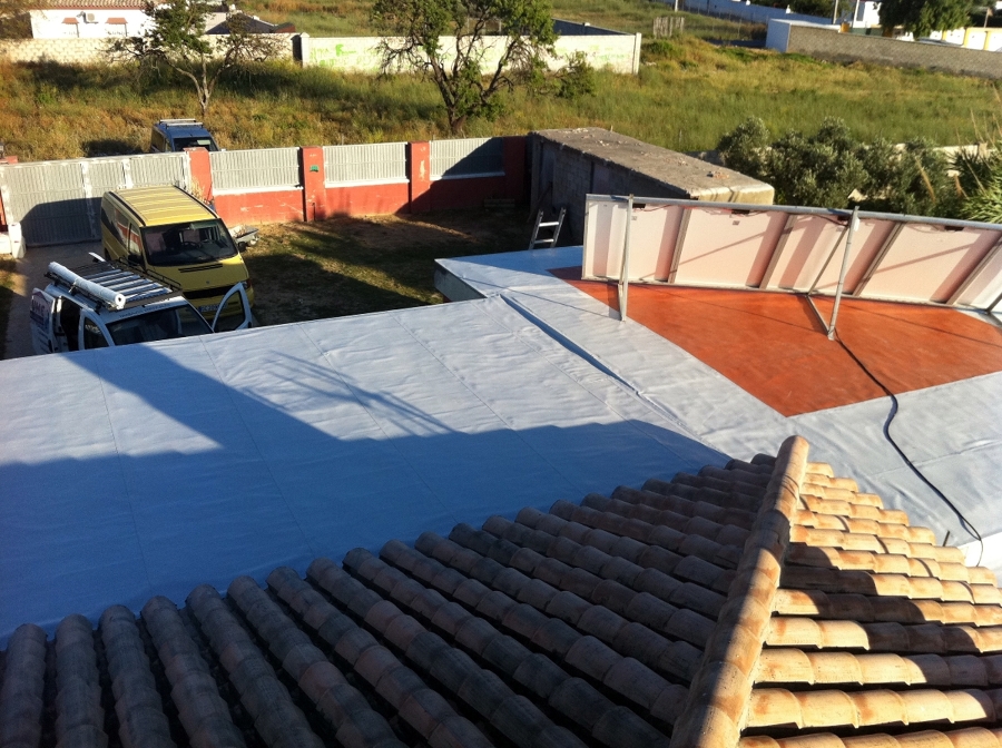 Cubierta terminada
