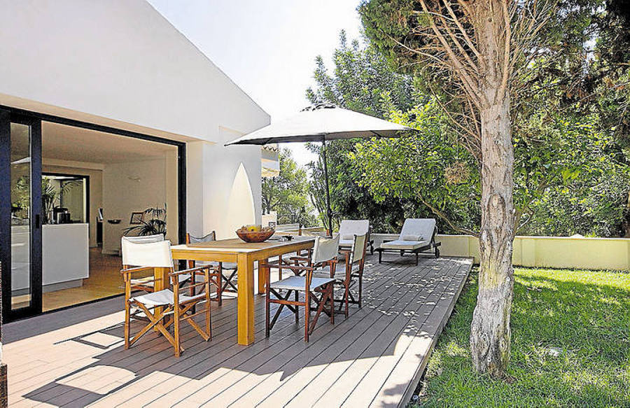 terraza exterior