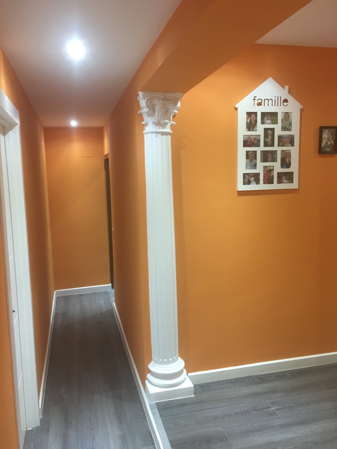 decoracion pasillo chalet