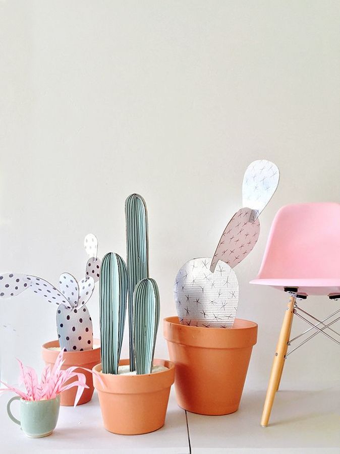 decorar con cactus