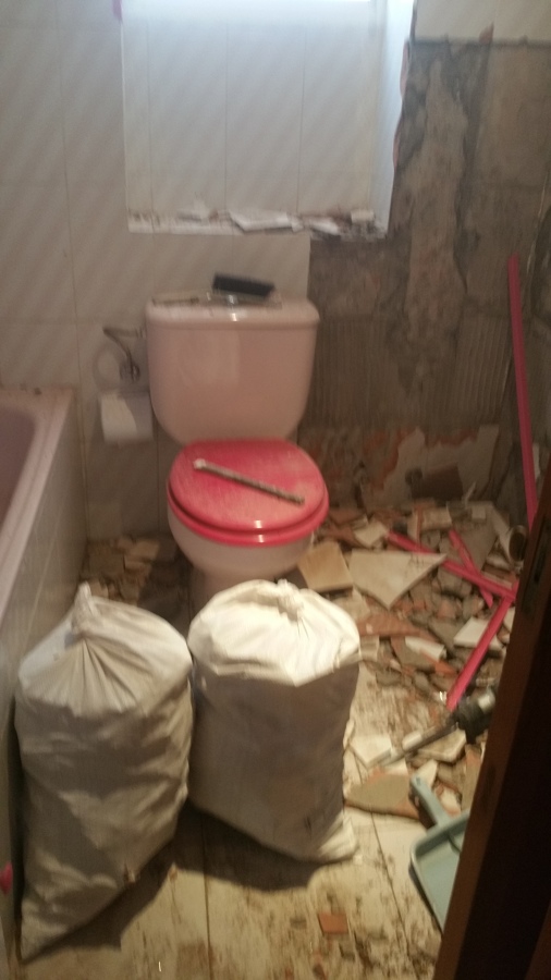 DEMOLICION DEL BAÑO