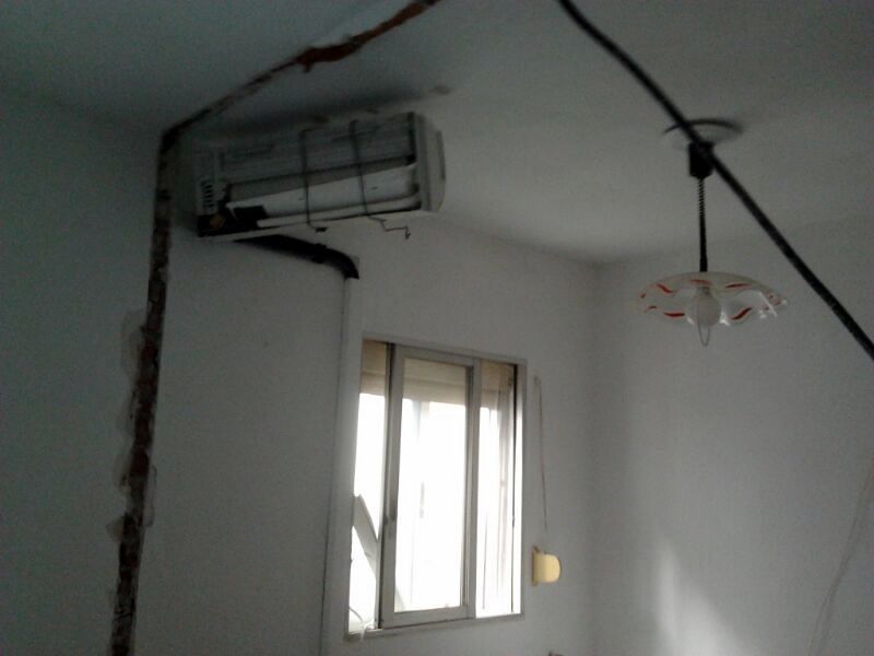 Demolición pared