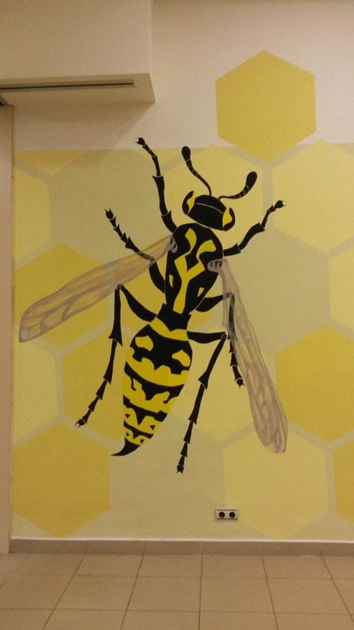 Detalle abeja