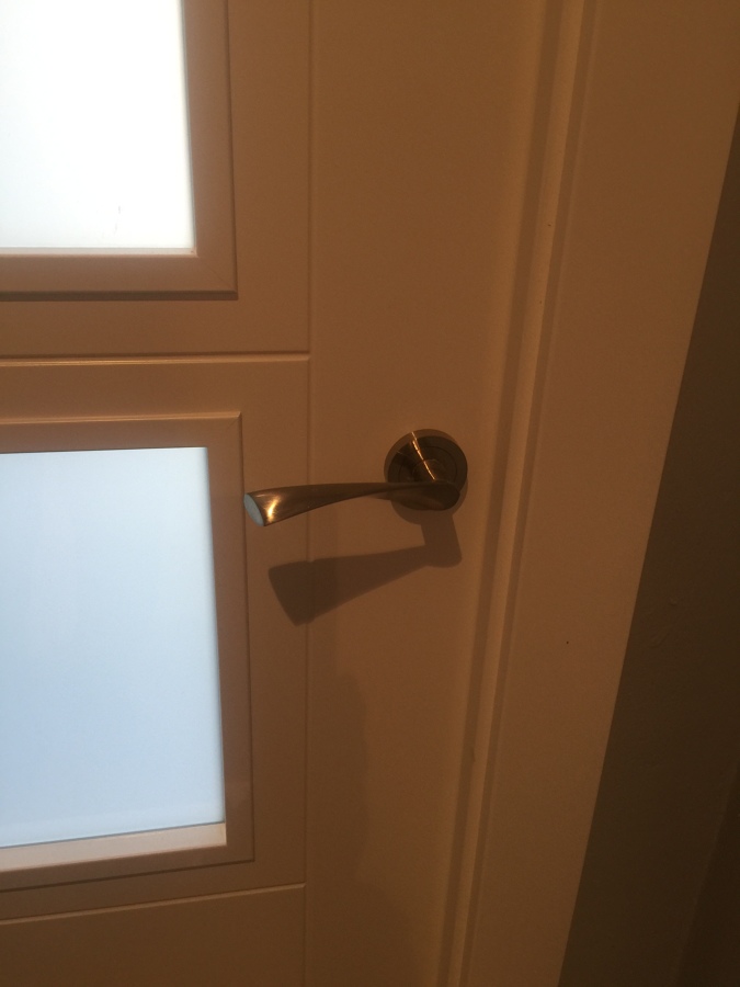 detalle colocación Roseton en Acero inox