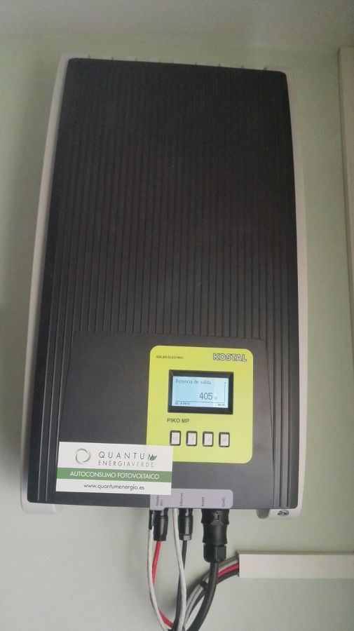 Detalle de la instalacion