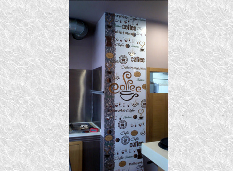 Detalle Decorativo de Pared instalado