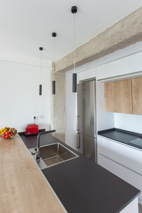 Detalle viga cocina