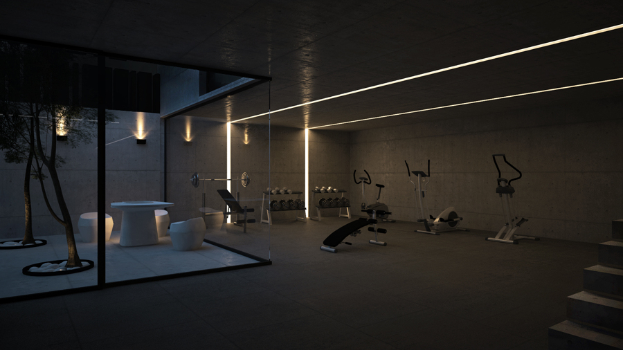 iluminacion gimnasio foto dise 241 o de gimnasio con estilo minimalista iluminado iluminacion gimnasio foto dise 241 o de gimnasio con estilo minimalista iluminado