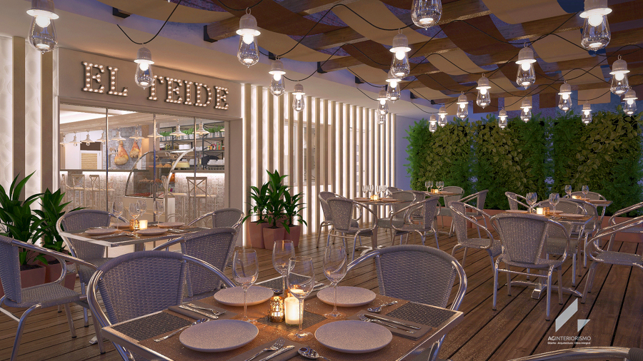 Diseño de terraza