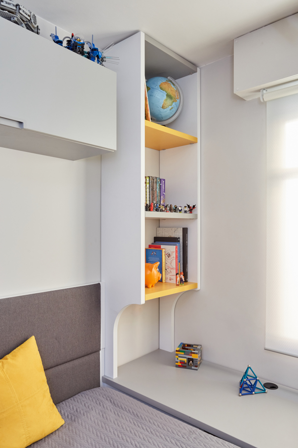 Diseño y Ejecución de Dormitorio Juvenil "A Cuadros"