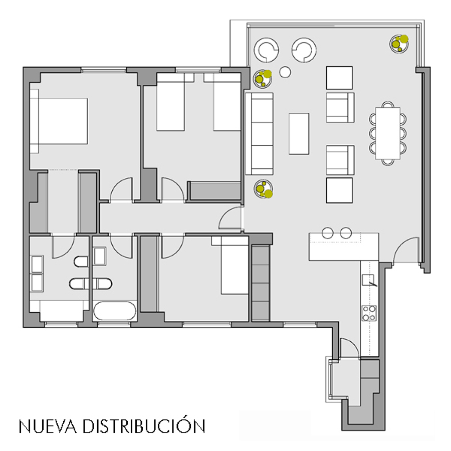 Distribución nueva