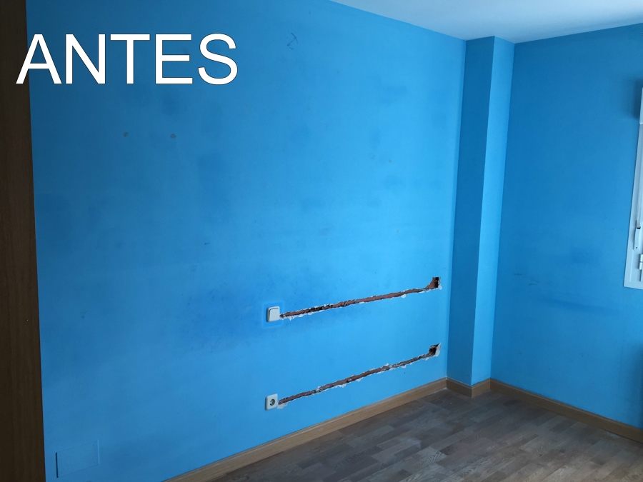 Dormitorio antes