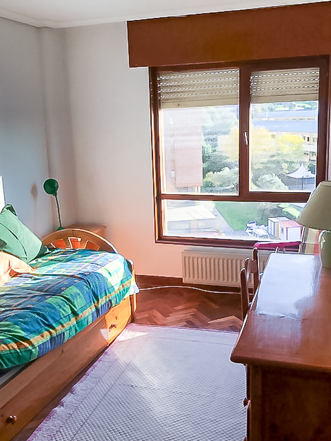 Dormitorio antes