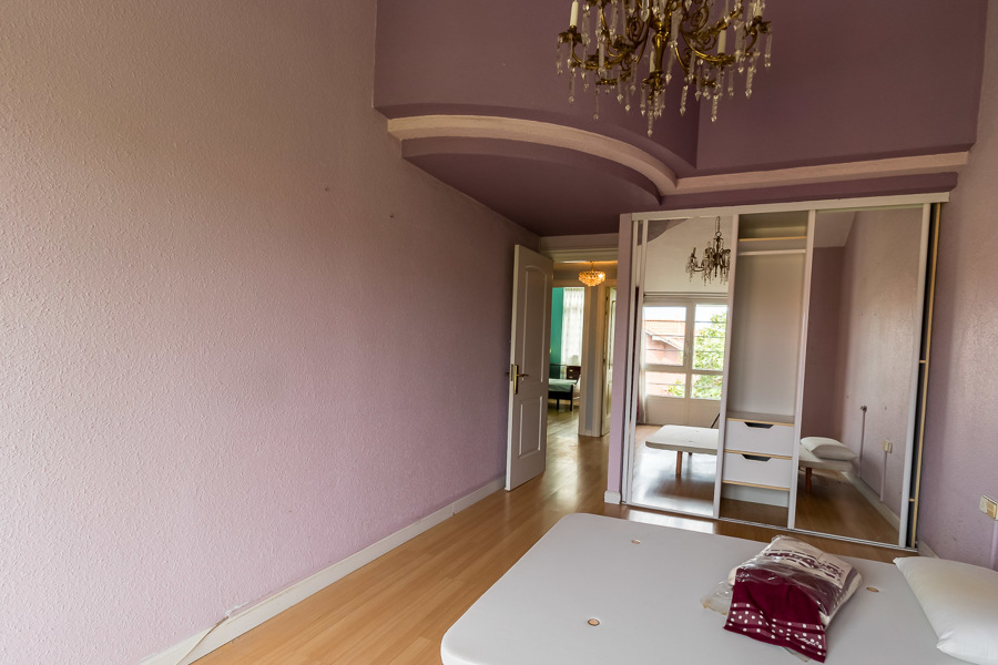 Dormitorio antes