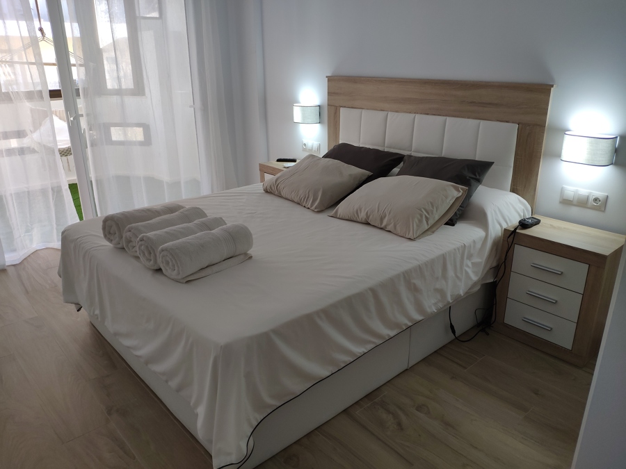 Dormitorio nuevo con armario