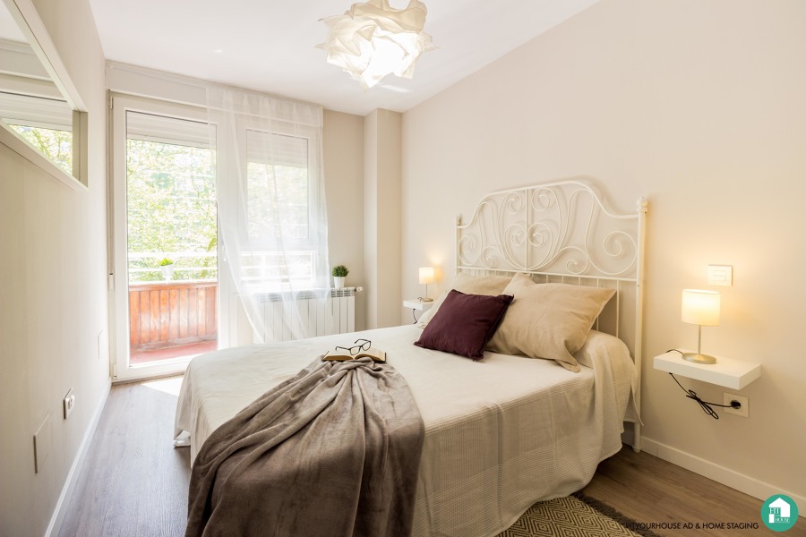 Dormitorio principal. Reforma y Home Staging Cantabria