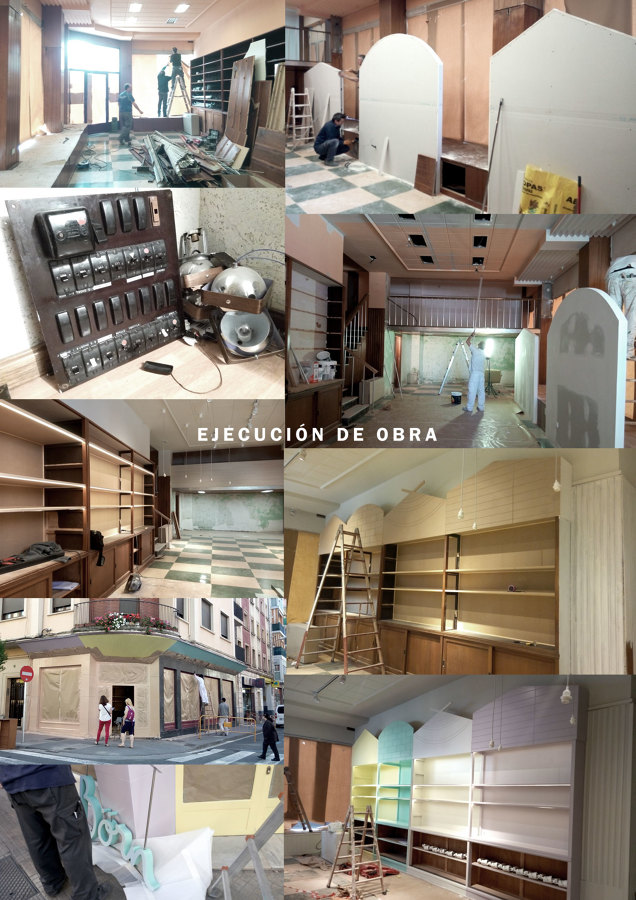 durante la obra