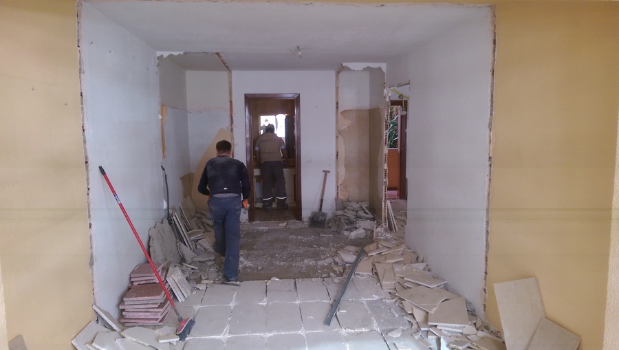 Durante la obra