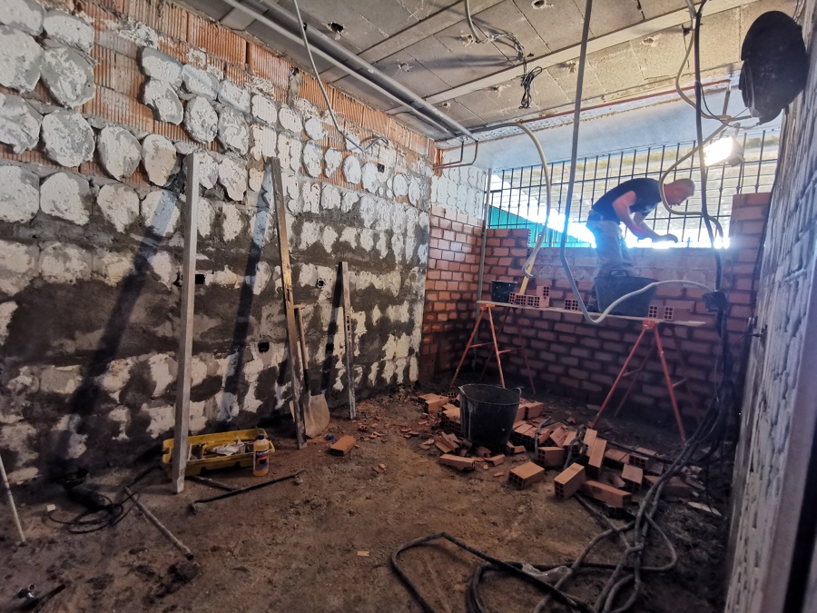 Durante la obra
