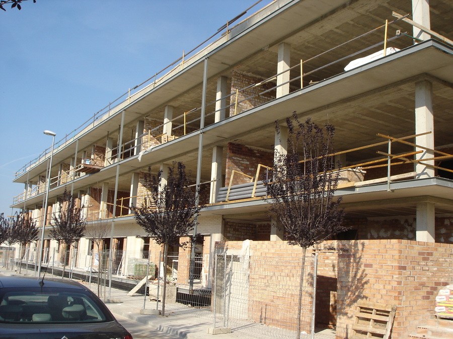 Edificioen fase d'estructura