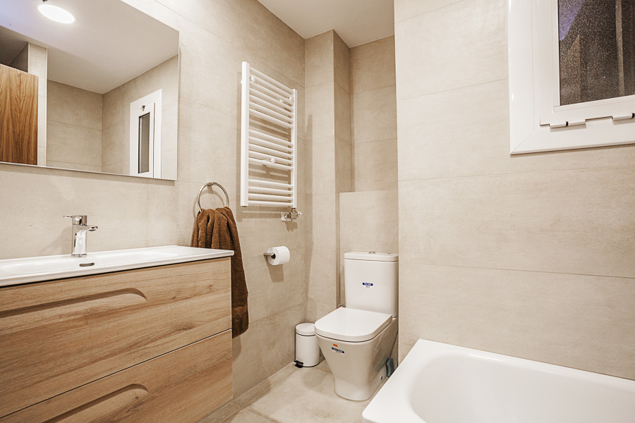 El baño grande