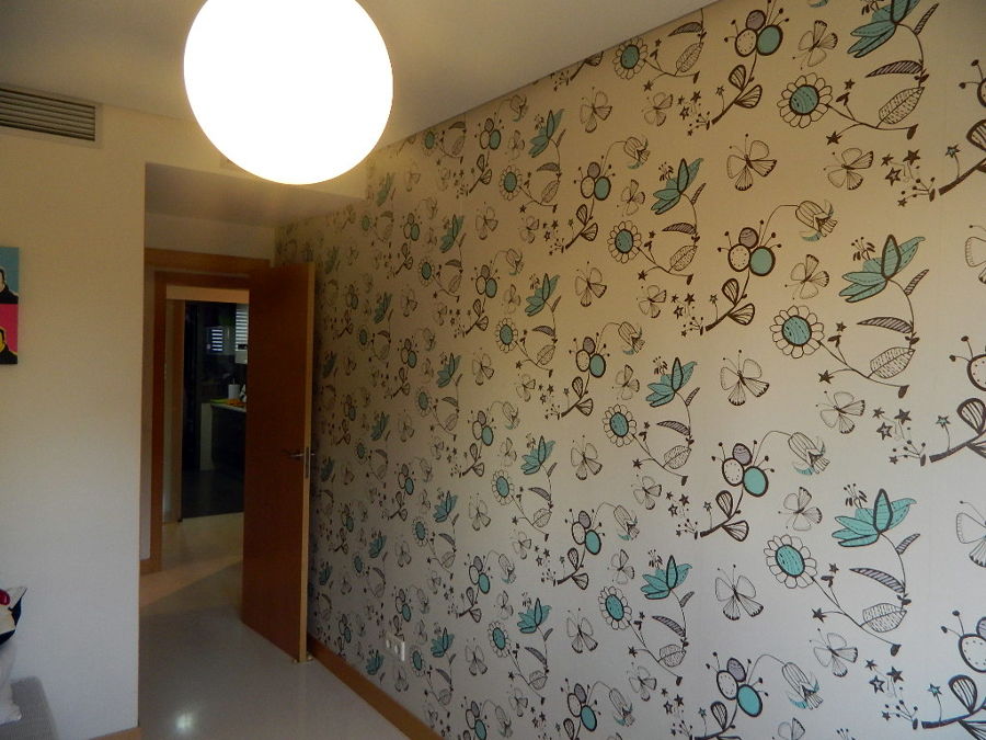 empapelar pared