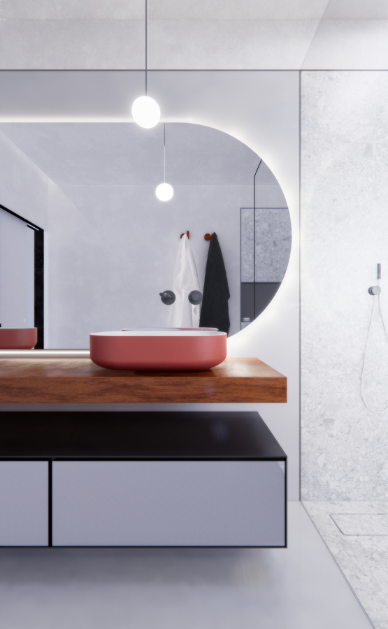 Encimera y lavabo