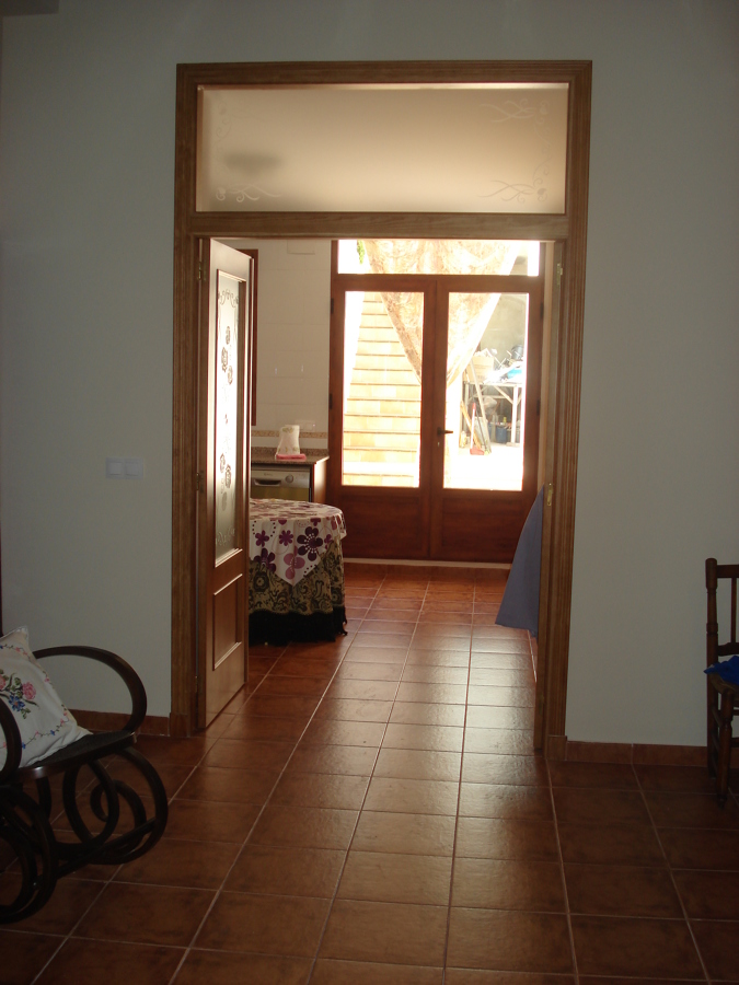 Entrada a la cocina y comedor