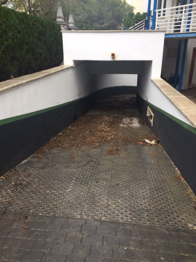 Entrada parking