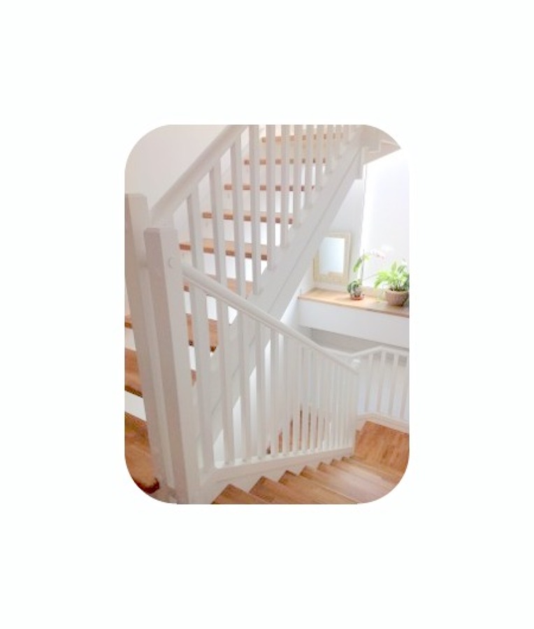 Detalle de la escalera