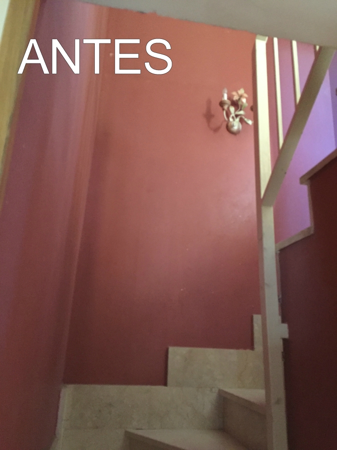 Escalera antes