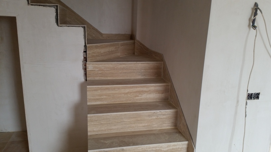 escalera de marmol