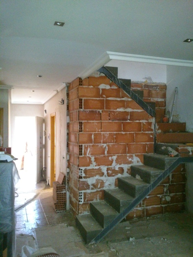 escalera de obra