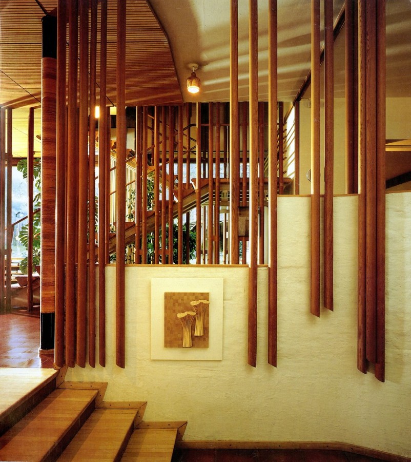 escalera madera 