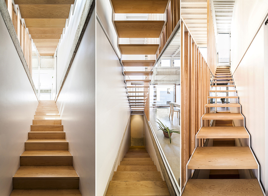 Escalera Migdia de Taller Sau 