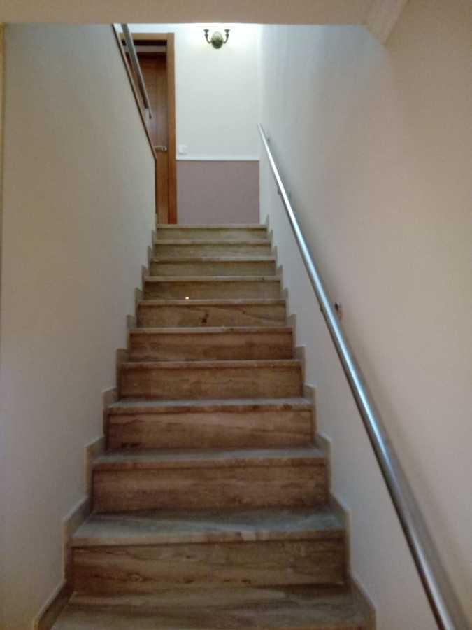 Escalera pintada