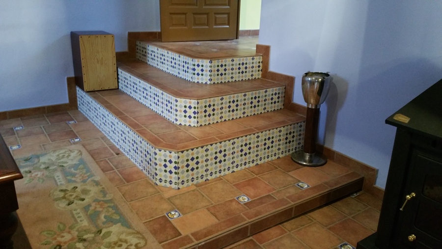 Escaleras rústicas