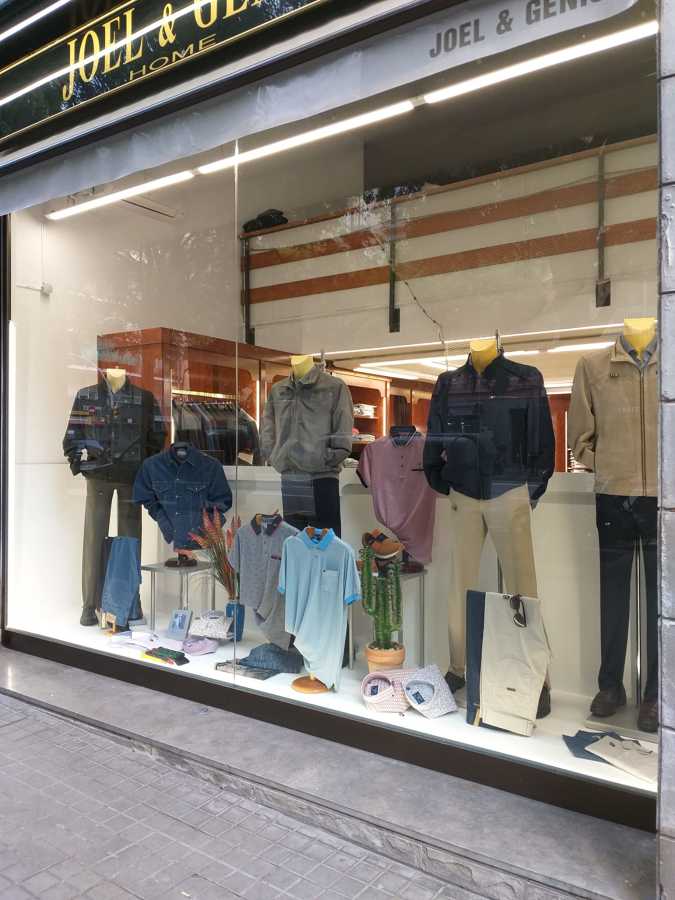escaparates y rótulos exterior
