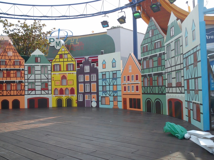 escenografía navideña para Heron City las Rozas 