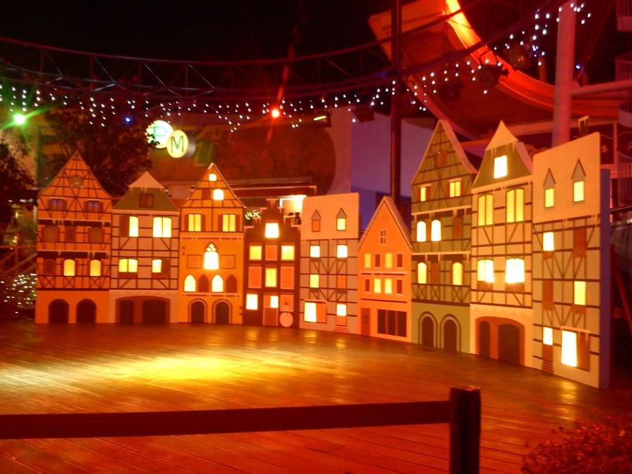 escenografía navideña para Heron City las Rozas 