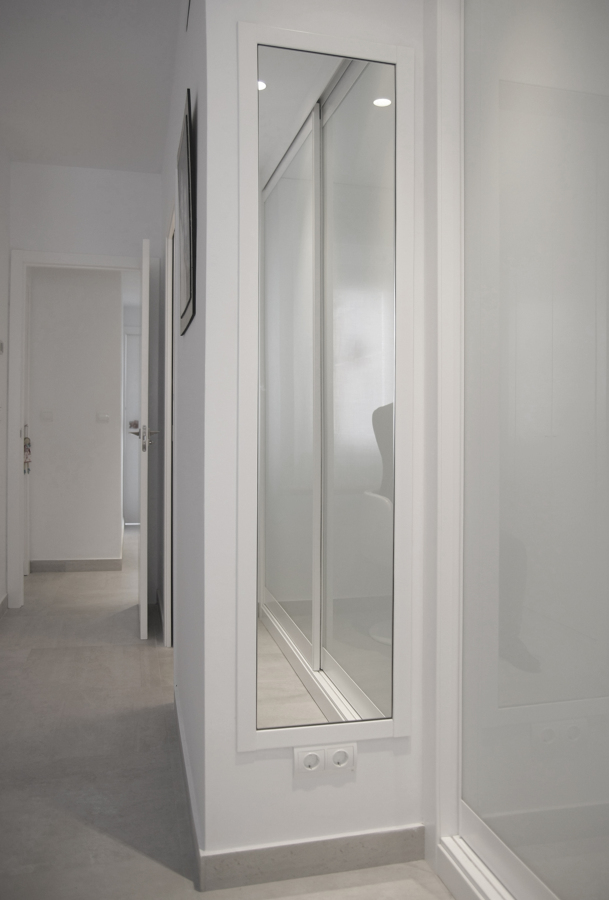 Espejo en vestidor