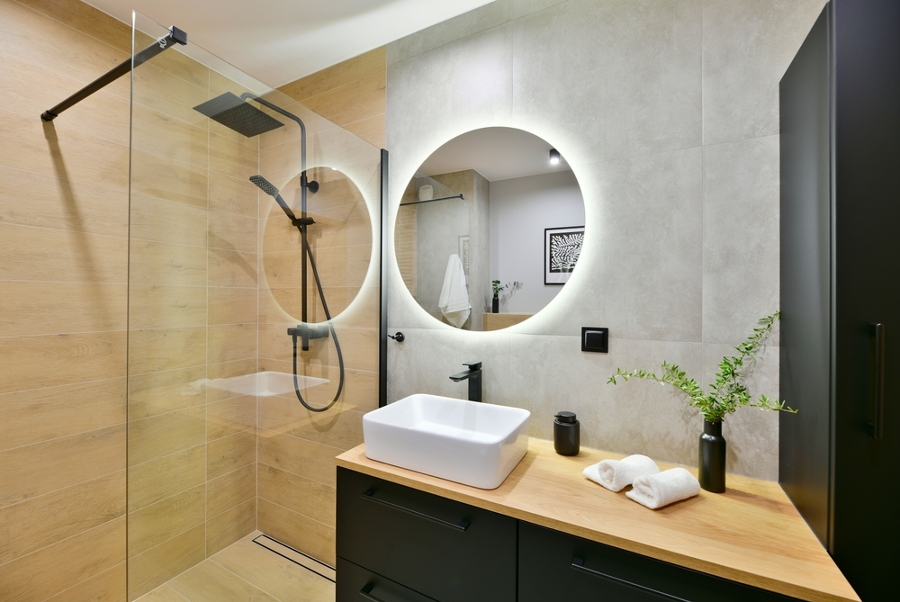 espejos con luz led