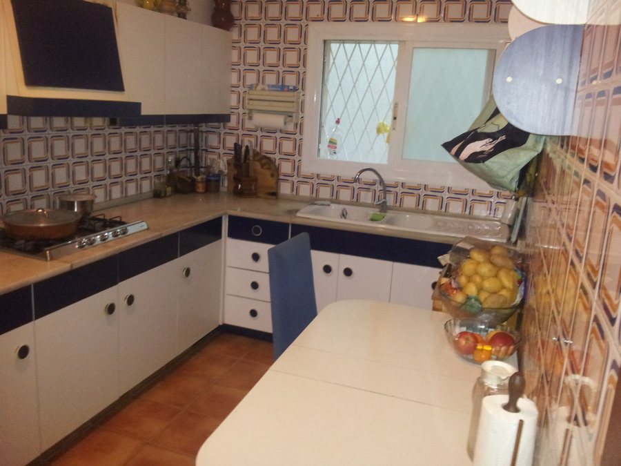Estado original de la cocina