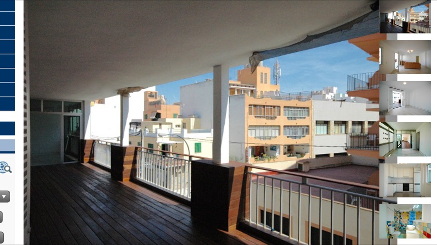 Estado reformado del balcón/terraza