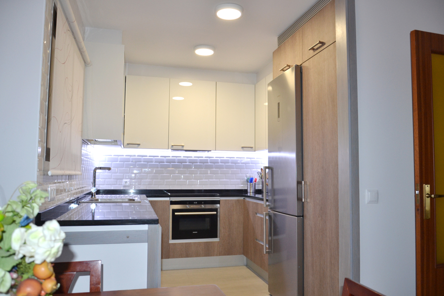 Estado reformado: vista cocina