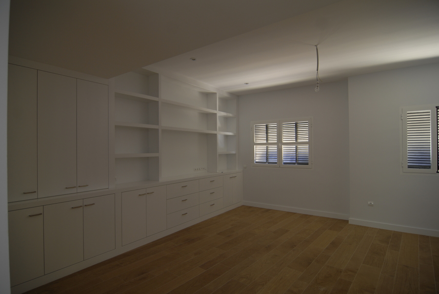 Estantería de obra para salón