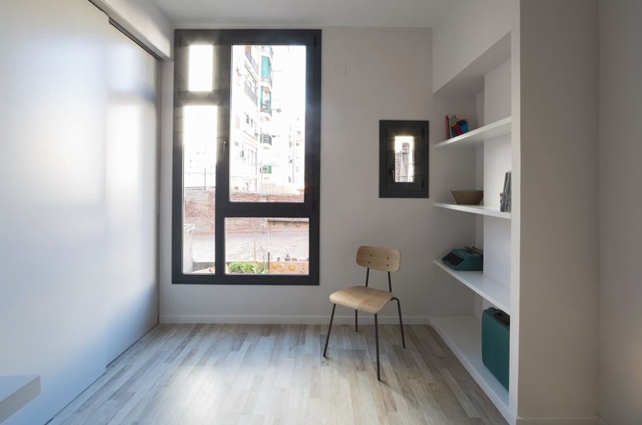 estanterías de obra